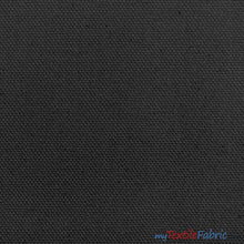 Load image into Gallery viewer, 10 Oz 100% Cotton Canvas | Bleached White | Dyed Black | 60&quot; Wide | Fabric mytextilefabric Yards Black 