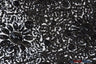 Wedding Bliss Fabric | 3d Floral Chiffon Fabric | Floral Chiffon Embroidery | 52" Wide | 4 Colors | Fabric mytextilefabric Yards Black 