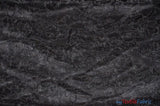 Swirl Organza Fabric | Embroidered Swirl Sheer | 54" Wide | Multiple Colors | Fabric mytextilefabric Yards Black 