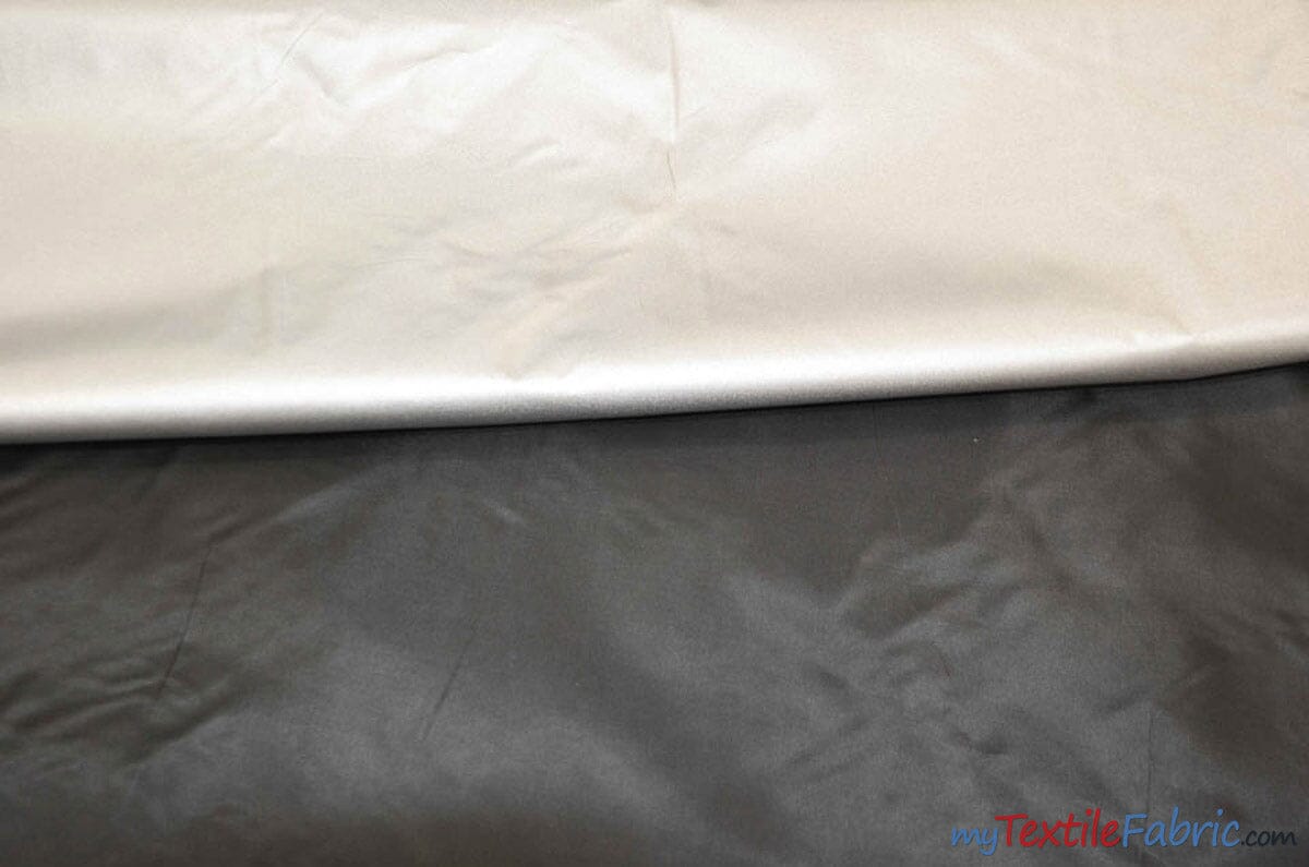 Waterproof Taffeta Coating Fabric | 60" Wide | Water Repellent Taffeta Fabric | Fabric mytextilefabric Yards Black (Silver Back) 