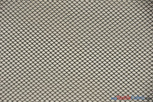 Load image into Gallery viewer, Black and White Italian Hard Net Crinoline Fabric | Petticoat Fabric | 54&quot; Wide | Very Hard Stiff Netting Fabric is used to give Volume to Dresses | Fabric mytextilefabric Yards Black 
