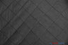 Taffeta Pintuck Fabric | 4"x4" Diamond | Diamond Taffeta Fabric | 58" Wide | Multiple Colors | Continuous Yards | Fabric mytextilefabric Yards Black 