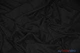 Extra Wide Polyester Fabric | 120" Wide Polyester Fabric | 120" Polypoplin for Tablecloths, Drapery, and Curtains | Fabric mytextilefabric Yards Black 