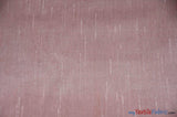 IFR Extra Wide Dupioni Silk | 100% Polyester Faux Dupioni Fabric | 120" Wide | Multiple Colors | Fabric mytextilefabric Yards Blush Pink 