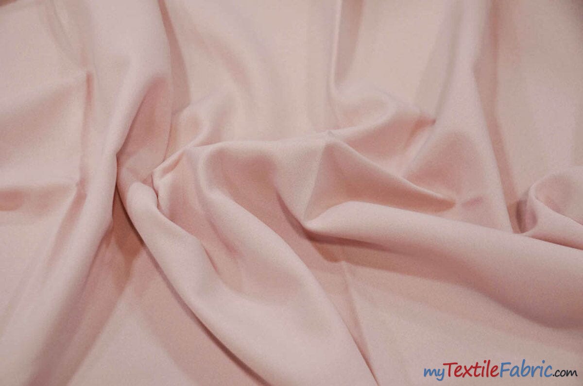 Cotton Polyester Blend Blush Pink Fabric remnant-180cmx180cm