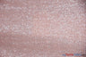 Glitz Mesh Sequins Fabric | 3mm Glitter Sequins | 52" Wide | Multiple Colors | Fabric mytextilefabric Yards Blush Pink (#10 Pink) 