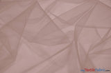 Super Soft Micro Mesh Fabric | Subtle Stretch Tulle Fabric | 60" Wide | 4 Colors for Tulle Fabric for Dresses | Fabric mytextilefabric Yards Blush Pink 