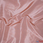 Load image into Gallery viewer, Taffeta Fabric | Two Tone Taffeta Fabric | Non Stretch Taffeta | 60&quot; Wide | Multiple Solid Colors | Wholesale Bolt | Fabric mytextilefabric Bolts Blush Pink 
