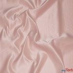 Load image into Gallery viewer, L&#39;Amour Satin Fabric | Polyester Matte Satin | Peau De Soie | 60&quot; Wide | Wholesale Bolt | Wedding Dress, Tablecloth, Multiple Colors | Fabric mytextilefabric Bolts Blush Pink 
