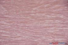 Load image into Gallery viewer, Crease Taffeta Fabric | Crush Taffeta | 52&quot; Wide | Wholesale Bolt | Multiple Colors | Fabric mytextilefabric Bolts Blush Pink 