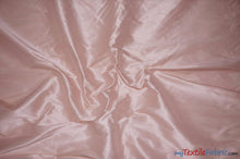 Load image into Gallery viewer, Polyester Silk Fabric | Faux Silk | Polyester Dupioni Fabric | Continuous Yards | 54&quot; Wide | Multiple Colors | Fabric mytextilefabric Yards Blush Pink 