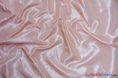 Stretch Taffeta Fabric | 60" Wide | Multiple Solid Colors | Continuous Yards | Costumes, Apparel, Cosplay, Designs | Fabric mytextilefabric Yards Blush 