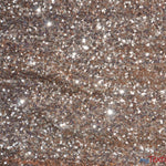Load image into Gallery viewer, Glitz Mesh Sequins Fabric | 3mm Glitter Sequins | 52&quot; Wide | Multiple Colors | Fabric mytextilefabric Yards Blush (rose gold) 
