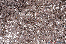 Load image into Gallery viewer, Tear Drop Sequins Fabric | Hanging Sequins on Mesh Fabric | 52&quot; Wide | Gold, Silver, Blush Pink | Fabric mytextilefabric Yards Blush 
