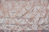 Pinwheel Taffeta Fabric | Button Taffeta Fabric | 48" Wide | Multiple Colors | Fabric mytextilefabric Yards Blush 