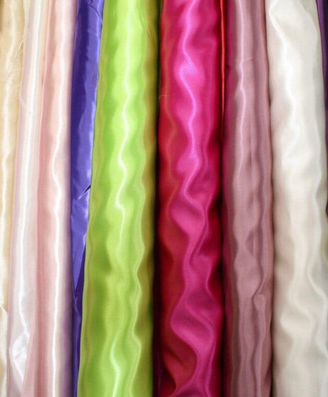 Bridal Satin Fabric | Shiny Bridal Satin | 60" Wide | Multiple Colors | Wholesale Bolts | Fabric mytextilefabric 