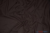 60" Wide Polyester Fabric Wholesale Bolt | Visa Polyester Poplin Fabric | Basic Polyester for Tablecloths, Drapery, and Curtains | Fabric mytextilefabric Bolts Brown 