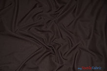 Load image into Gallery viewer, 60&quot; Wide Polyester Fabric Wholesale Bolt | Visa Polyester Poplin Fabric | Basic Polyester for Tablecloths, Drapery, and Curtains | Fabric mytextilefabric Bolts Brown 