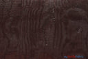 Soft and Smooth Mirror Organza Fabric | 60" Wide | Continuous Yards | Multiple Colors | Fabric mytextilefabric Yards Brown 