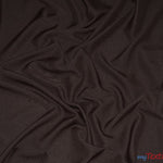 Load image into Gallery viewer, 60&quot; Wide Polyester Fabric by the Yard | Visa Polyester Poplin Fabric | Basic Polyester for Tablecloths, Drapery, and Curtains | Fabric mytextilefabric Yards Brown 
