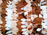 Leaf Taffeta | Hanging Leaf Taffeta | 57" Wide | Multiple Colors Available | Fabric mytextilefabric Yards Brown 