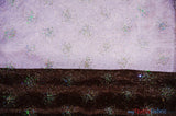 Sparkle Organza Fabric | Glitter Beads on Organza Fabric | 58" Wide | Fabric mytextilefabric Yards Brown 