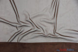 Chiffon Fabric | Super Soft & Flowy | 60" Wide | Sample Swatch | Fabric mytextilefabric Sample Swatches Brown 