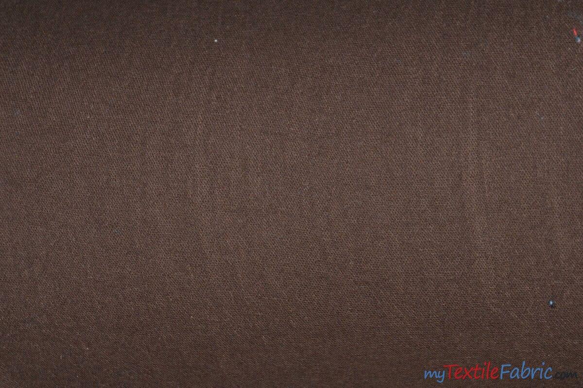 100% Cotton Gauze Fabric | Soft Lightweight Cotton Muslin | 48" Wide | Continuous Yard | Fabric mytextilefabric Yards Brown 