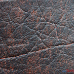 Load image into Gallery viewer, Heavy Duty Textured Vinyl | Upholstery Weight Vinyl | 54&quot; Wide | Multiple Colors | Imitation Leather | Fabric mytextilefabric Yards Brown 
