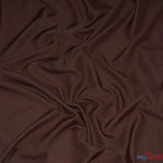 Load image into Gallery viewer, Polyester Gabardine Fabric | Polyester Suiting Fabric | 58&quot; Wide | Multiple Colors | Polyester Twill Fabric | Fabric mytextilefabric Yards Brown 
