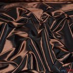Load image into Gallery viewer, Stretch Taffeta Fabric | 60&quot; Wide | Multiple Solid Colors | Sample Swatch | Costumes, Apparel, Cosplay, Designs | Fabric mytextilefabric Sample Swatches Brown 
