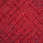 Load image into Gallery viewer, Taffeta Pintuck Fabric | 2&quot;x2&quot; Diamond | Diamond Taffeta Fabric | 54&quot; Wide | Multiple Colors | Fabric mytextilefabric Yards Burgundy 
