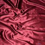 Load image into Gallery viewer, Charmeuse Satin Fabric | Silky Soft Satin | 60&quot; Wide | Wholesale Bolt Only | Multiple Colors | Fabric mytextilefabric Bolts Burgundy 
