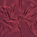 Load image into Gallery viewer, Peachskin Fabric | Polyester Peach Skin Fabric | 60&quot; Wide | Suiting, Garments, Uniforms, Apparel | Fabric mytextilefabric Yards Burgundy 
