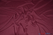 Load image into Gallery viewer, Extra Wide Polyester Fabric | 120&quot; Wide Polyester Fabric | 120&quot; Polypoplin for Tablecloths, Drapery, and Curtains | Fabric mytextilefabric Yards Burgundy 