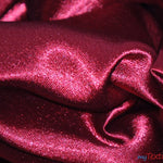 Load image into Gallery viewer, Superior Quality Crepe Back Satin | Japan Quality | 60&quot; Wide | Continuous Yards | Multiple Colors | Fabric mytextilefabric Yards Burgundy 
