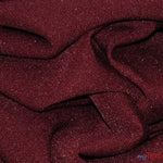 Load image into Gallery viewer, Scuba Double Knit Fabric | Basic Wrinkle Free Polyester Fabric with Mechanical Stretch | 60&quot; Wide | Multiple Colors | Poly Knit Fabric | Fabric mytextilefabric Yards Burgundy 
