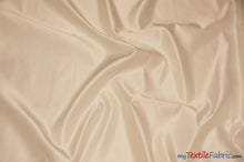 Load image into Gallery viewer, L&#39;Amour Satin Fabric | Polyester Matte Satin | Peau De Soie | 60&quot; Wide | Sample Swatch | Wedding Dress, Tablecloth, Multiple Colors | Fabric mytextilefabric Sample Swatches Butter 