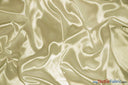 Silky Soft Medium Satin Fabric | Lightweight Event Drapery Satin | 60" Wide | Economic Satin by the Wholesale Bolt | Fabric mytextilefabric Bolts Butter 0003 