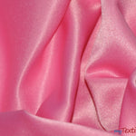 Load image into Gallery viewer, L&#39;Amour Satin Fabric | Polyester Matte Satin | Peau De Soie | 60&quot; Wide | Sample Swatch | Wedding Dress, Tablecloth, Multiple Colors | Fabric mytextilefabric Sample Swatches Candy Pink 
