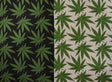 Marijuana Cannabis Leaf Cotton Fabric | 100% Cotton Print | 60" Wide | Ganja Flower Cotton Print | Hemp Leaf Cotton Print | Face Mask, Shirts, Herb Fabric | Fabric mytextilefabric 