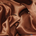 Load image into Gallery viewer, L&#39;Amour Satin Fabric | Polyester Matte Satin | Peau De Soie | 60&quot; Wide | Wholesale Bolt | Wedding Dress, Tablecloth, Multiple Colors | Fabric mytextilefabric Bolts Cappuccino 
