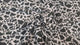 Small Black Cow Satin Print Fabric | Black Calf Charmeuse Satin | 60" Wide |