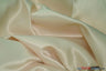 L'Amour Satin Fabric | Polyester Matte Satin | Peau De Soie | 60" Wide | Continuous Yards | Wedding Dress, Tablecloth, Multiple Colors | Fabric mytextilefabric Yards Champagne 