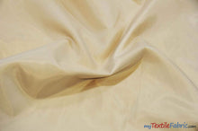 Load image into Gallery viewer, Polyester Lining Fabric | Woven Polyester Lining | 60&quot; Wide | Continuous Yards | Imperial Taffeta Lining | Apparel Lining | Tent Lining and Decoration | Fabric mytextilefabric Yards Champagne 