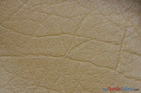 Heavy Duty Textured Vinyl | Upholstery Weight Vinyl | 54" Wide | Multiple Colors | Imitation Leather | Fabric mytextilefabric Yards Champagne 