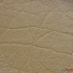 Load image into Gallery viewer, Heavy Duty Textured Vinyl | Upholstery Weight Vinyl | 54&quot; Wide | Multiple Colors | Imitation Leather | Fabric mytextilefabric Yards Champagne 
