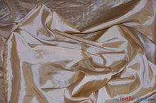 Load image into Gallery viewer, Stretch Taffeta Fabric | 60&quot; Wide | Multiple Solid Colors | Continuous Yards | Costumes, Apparel, Cosplay, Designs | Fabric mytextilefabric Yards Champagne 