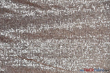 Glitz Mesh Sequins Fabric | 3mm Glitter Sequins | 52" Wide | Multiple Colors | Fabric mytextilefabric Yards Champagne 