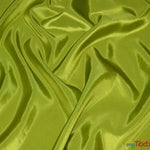 Load image into Gallery viewer, Stretch Taffeta Fabric | 60&quot; Wide | Multiple Solid Colors | Continuous Yards | Costumes, Apparel, Cosplay, Designs | Fabric mytextilefabric Yards Chartreuse 
